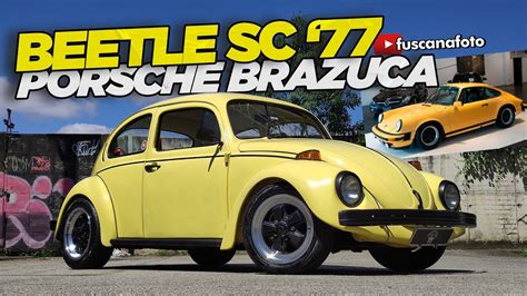 BEETLE SC FUSCA 1977 CUSTOMIZADO INSPIRAÇÃO NO PRIMO RICO PORSCHE