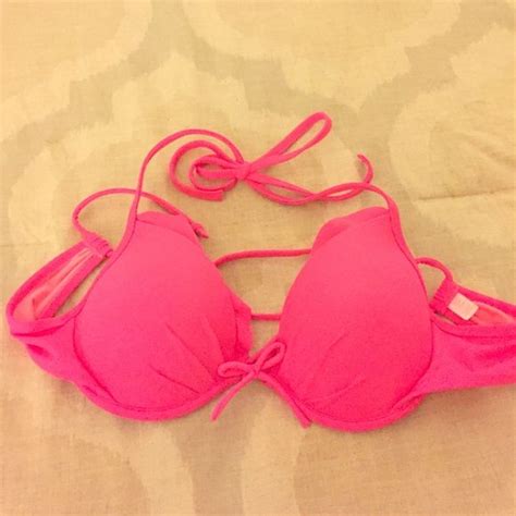 Victoria S Secret Push Up Bikini Pink Pink Bikini Push Up Bikini