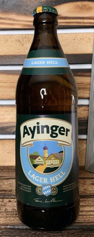Ayinger Lager Hell | Die BierProbierer