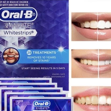 Jual Oral B D White Strips Oral B Whitening Strip Pemutih Gigi