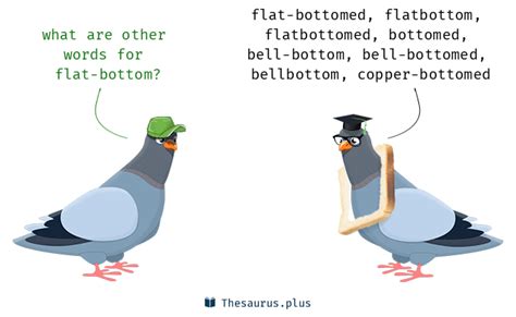 flat bottom synonyms similar words  flat bottom