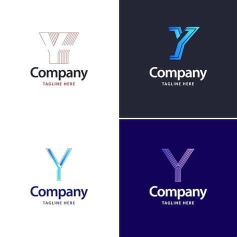 Lettre Y Big Logo Pack Design Cr Ation De Logos Modernes Et Cr Atifs