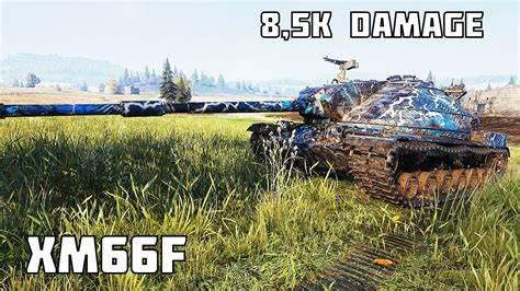 XM66F 8 5K DAMAGE 6 KILLS World Of Tanks YouTube