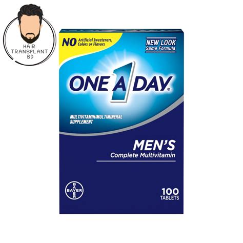 One A Day Mens Complete Multivitamin Tablets Hair Transplant Bd