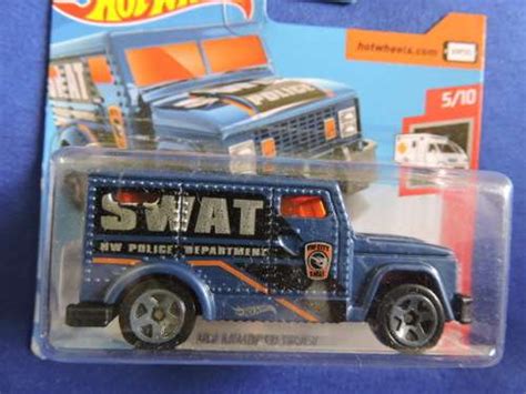 Models Hot Wheels SWAT Armoured Truck Blue Was Listed For 145 00 On 15 Feb At 18 01 By