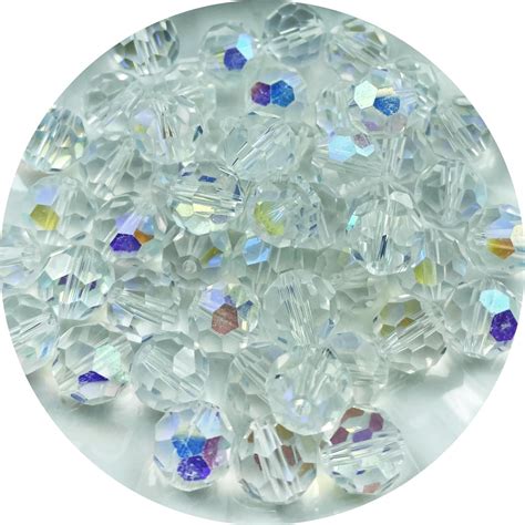 Amazon Xinhongo Crystal Glass Beads Pieces Mm Round Faceted