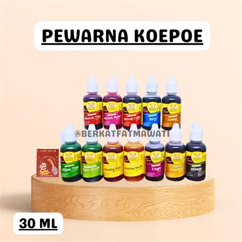 Jual PEWARNA KEOPOE ALL VARIAN COLORING FOOD 30 ML PEWARNA MAKANAN