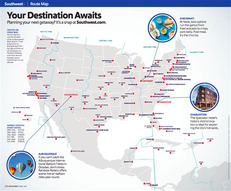 Southwest airlines route map from denver - japadi