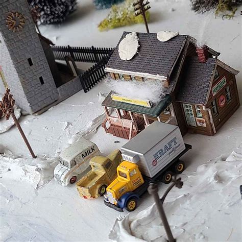 Christmas model train layout - Model railroad layouts plansModel ...