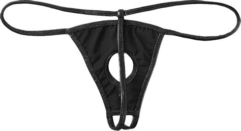 Buy Msemis Men S Low Rise G String Jockstrap Underwear Hollow Out Micro Bikini T Back V String