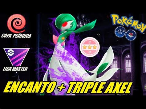 Encanto Triple Axel Gardevoir Shadow Nivel En Liga Master Y