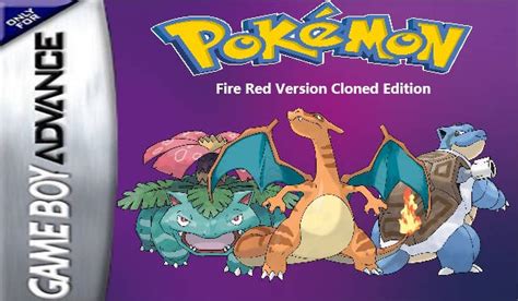 Pokemon Fire Red Version Cloned Edition Rom Hack By Krystaldragonx546 On Deviantart