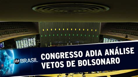 Congresso Adia An Lise De Vetos De Bolsonaro Sobre Or Amento Sbt