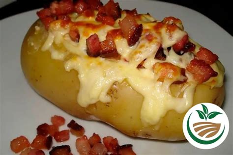 Batata Recheada Bacon E Queijo Receita De Grandes Restaurantes