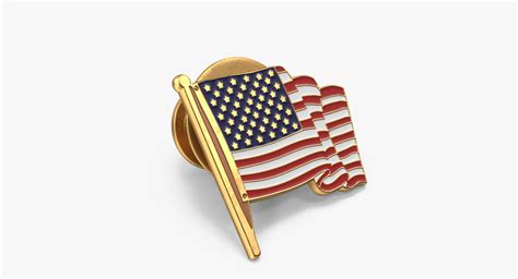 American Flag Pin