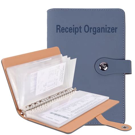 Receipt Organizer, Receipt Holder, Receipt Folder Storage, 60 Clear