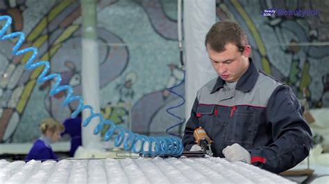 Матрасы без клея и запаха Beautyson - YouTube