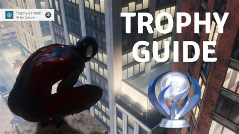 Marvel S Spider Man Platinum Trophy Guide Youtube