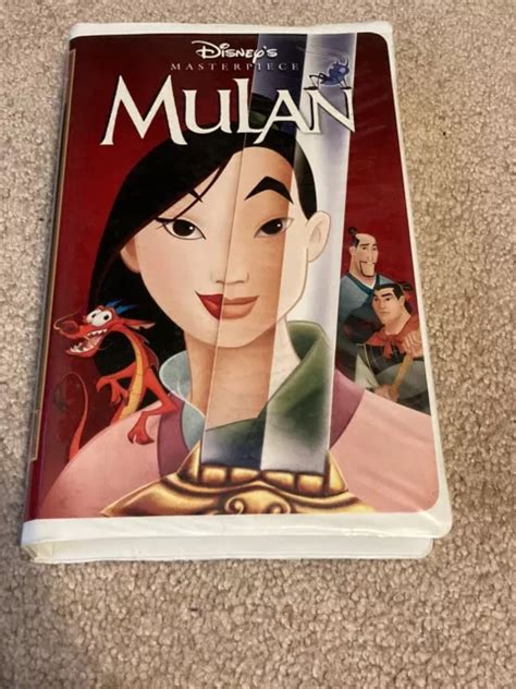 MULAN VHS 1999 Walt Disney S Masterpiece Collection EUR 3 89