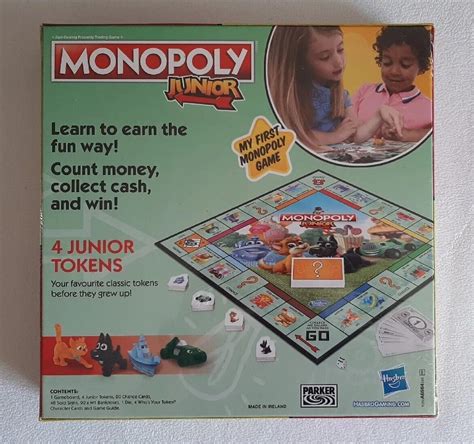 Hasbro Monopoly Junior Electronic Banking Board Game For Sale Online EBay