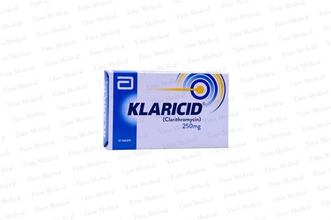 Klaricid Tablets 250mg Time Medical