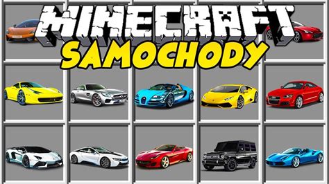 Sportowe Samochody W Minecraft Flan S Mod Fabularmod Youtube