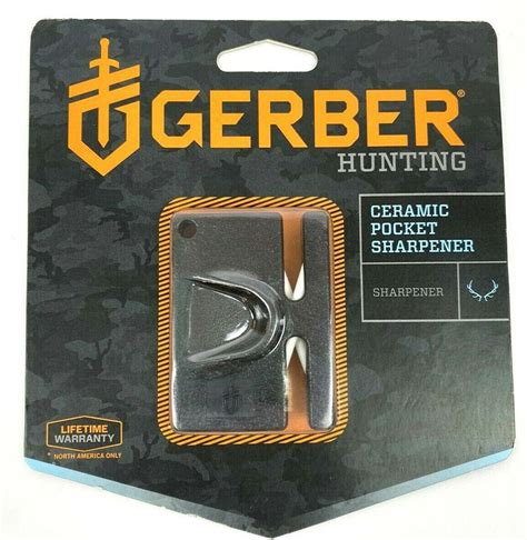 Gerber Hunting Ceramic Pocket Knife Sharpener 04307