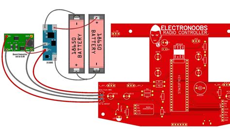 Homemade NRF24 STM32 Radio Controller PCB And 3D Printed Case