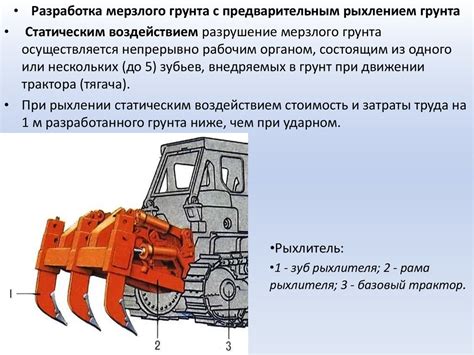 Машины для разработки мерзлых грунтов. Машины для уплотнения грунтов ...