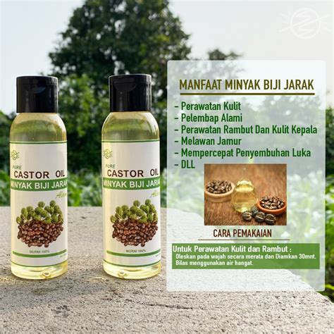 Jual Minyak Jarak Murni Pure Castor Oil Shopee Indonesia