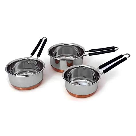 4 Pieces Round Stainless Steel Saucepan For Home At Rs 220 Kg In Mumbai