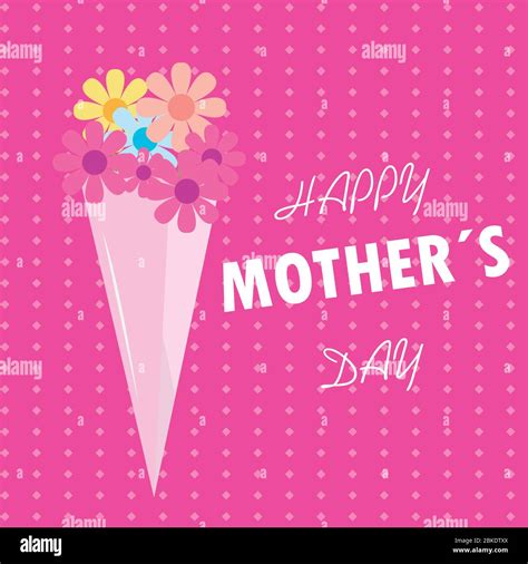 Happy Mothers Day Card Stock Vector Image And Art Alamy