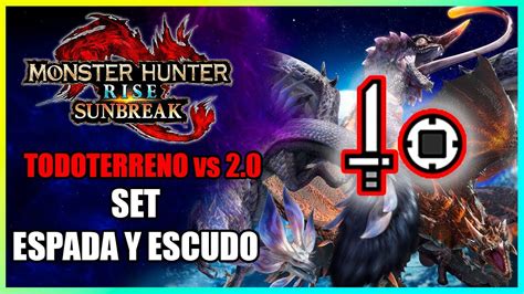 MH Sunbreak Prepara tu Espada y Escudo Set para la Actualización