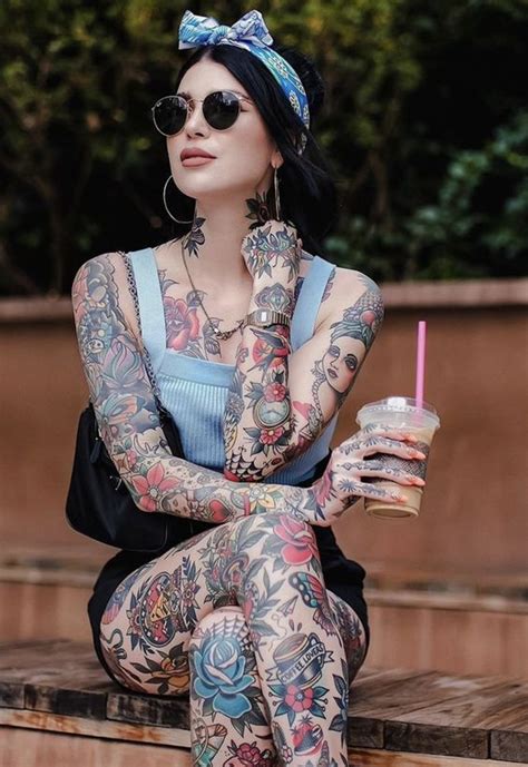 Collection Of Tatto Ideas And Tattoo Girl Models Tattoed Women Tattoed