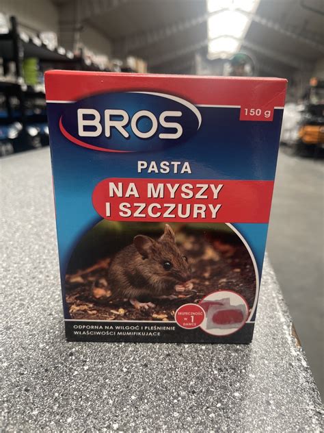 Bros Pasta Na Myszy I Szczury G Puzdrowo Kup Teraz Na Allegro