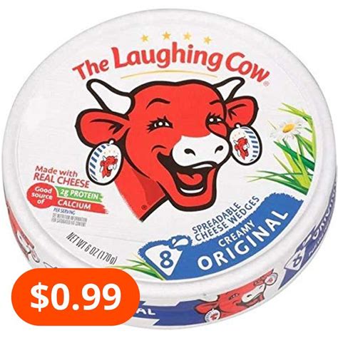 Laughing Cow Spreadable Cheese Wedges 8 Pieces En 2023 Vache Qui Rit