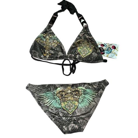 Sinful Affliction Bikini Set Super Rare Beautiful Depop