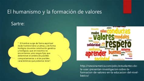 Valores De La Educación Humanista