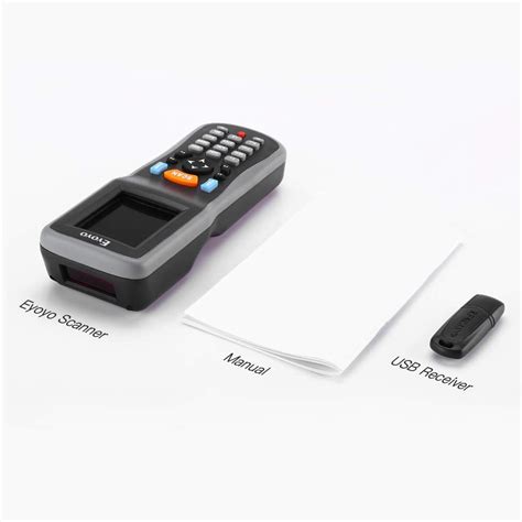 Eyoyo Inventory Scanner, Portable 1D Wireless Barcode Scanner Data ...