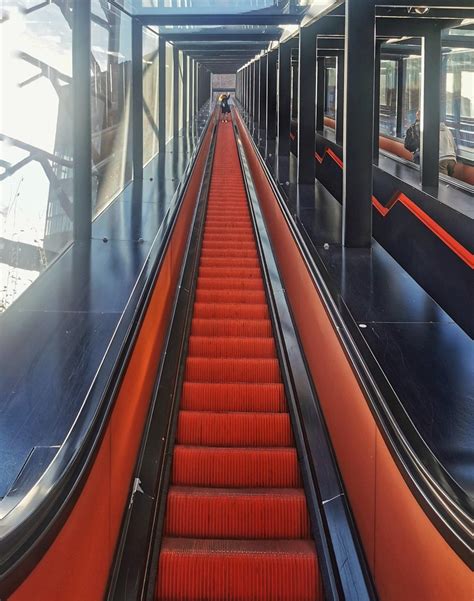 Up Zeche Zollverein Rolltreppe zur Kohlenwäsche Ulla Smidt Berner