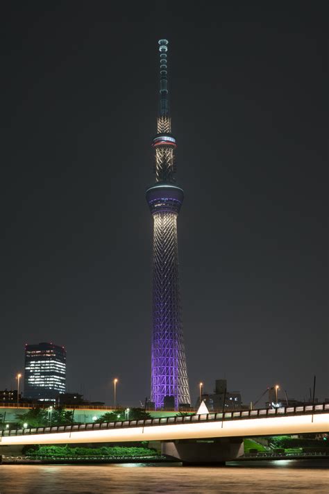 Tapety Japonsko město panoráma města noc architektura mrakodrap