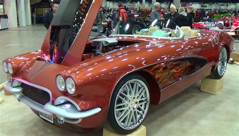 ScottieDTV Coolest Cars On The Web 1962 Corvette Custom Detroit