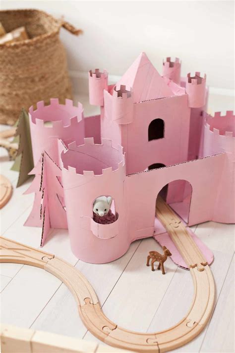 Cardboard Castles For Kids