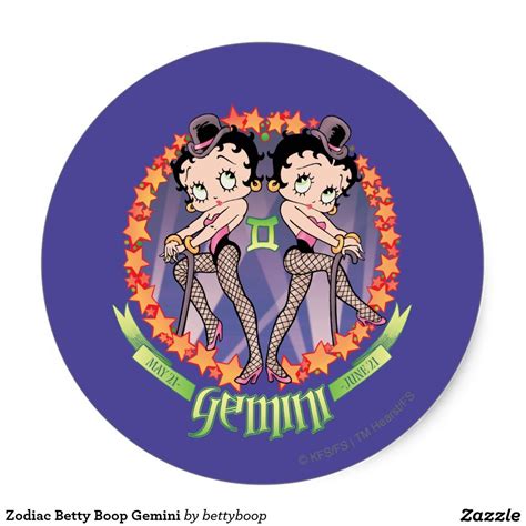 Betty Boop Zodiac Signs