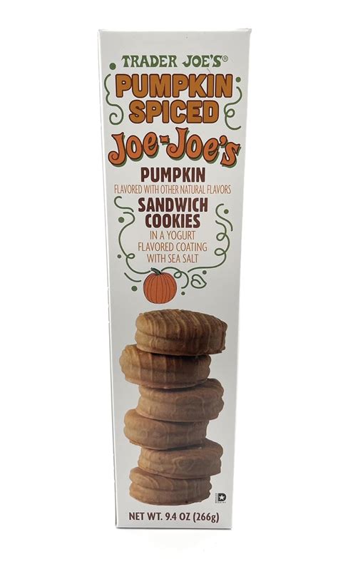 Pumpkin Spiced Joe Joes Pumpkin Sandwich Cookies By Trader Joes 94 Oz 226g