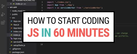 How To Start Coding Javascript In 60 Minutes Exceptionly