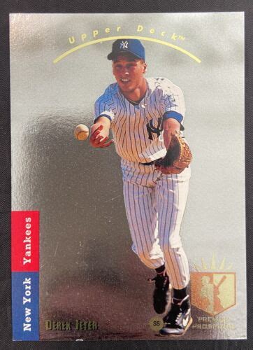 Derek Jeter Upper Deck Sp Premier Prospects Rookie Card Rc