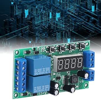 Yf Vdc Delay Relay Module Channel Pulse Trigger Power Off Cycle