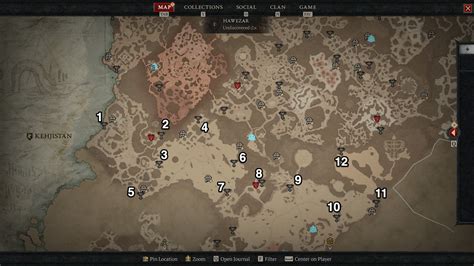 All Kehjistan Altar Of Lilith Locations And Map In Diablo Polygon