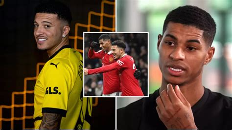 Marcus Rashford Becomes First Man Utd Star To Comment On Jadon Sancho